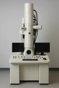 magnetic field effect on electron microscope