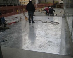 Plaza Level Shielding System